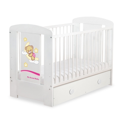 Lit pour Bébé avec Tiroir 120x60 cm Maxi Nuit