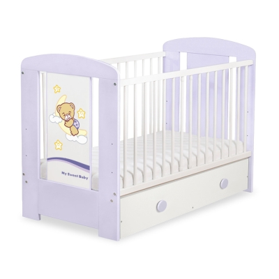 Lit pour Bébé avec Tiroir 120x60 cm Maxi Nuit