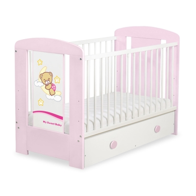 Lit pour Bébé avec Tiroir 120x60 cm Maxi Nuit