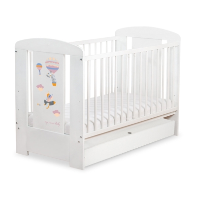 Lit pour Bébé avec Tiroir 120x60 cm Standard