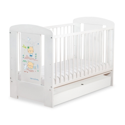 Lit pour Bébé avec Tiroir 120x60 cm Standard