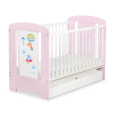Lit pour Bébé avec Tiroir 120x60 cm Standard