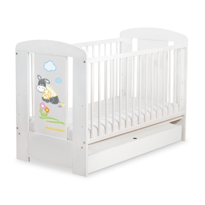 Lit pour Bébé avec Tiroir 120x60 cm Standard Luca