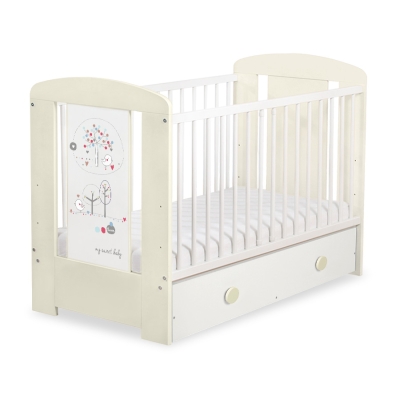 Lit pour Bébé avec Tiroir 120x60 Maxi
