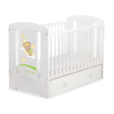 Lit pour Bébé avec Tiroir 120x60 Maxi Nuit