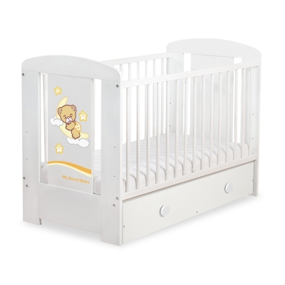 Lit pour Bébé avec Tiroir 120x60 Maxi Nuit