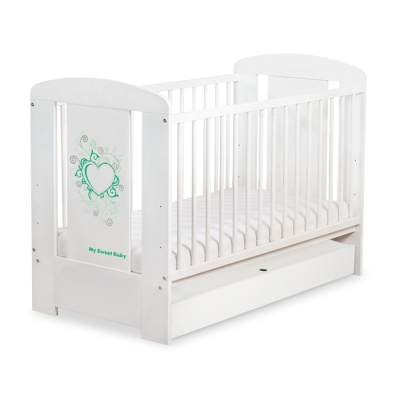 Lit pour Bébé avec Tiroir 120x60 Standard