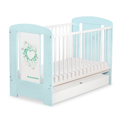 Lit pour Bébé avec Tiroir 120x60 Standard