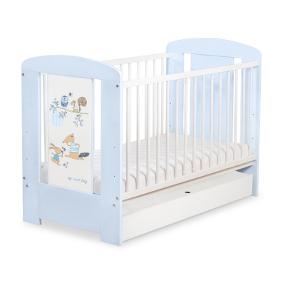 Lit pour Bébé avec Tiroir 120x60 Standard