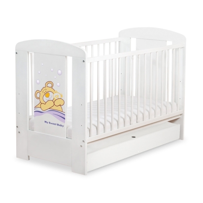 Lit pour Bébé avec Tiroir 120x60 Standard Barnabé