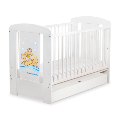 Lit pour Bébé avec Tiroir 120x60 Standard Barnabé