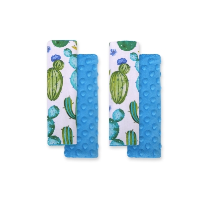 Lot de 2 Protèges Ceinture Turquoise
