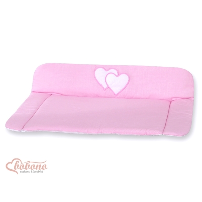 Matelas à Langer Bébé Rose Cœurs