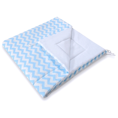 Matelas de Sol pour Tipi (Teepee) Bleu Chevron