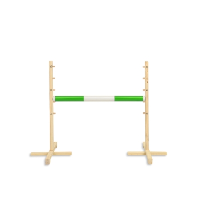 Obstacle de Saut pour Hobby Horse 80 cm Incl. Barre Vert