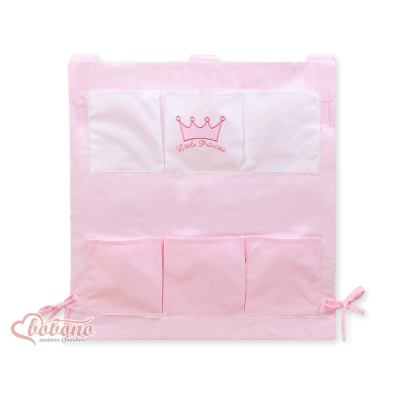 Organiseur pour Lit de Bébé Rose Prince / Princess