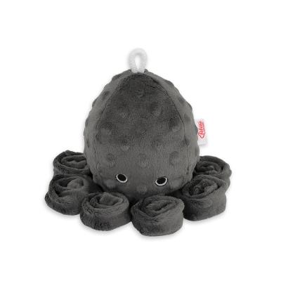 Pieuvre Câlins avec Hochet  Anthracite