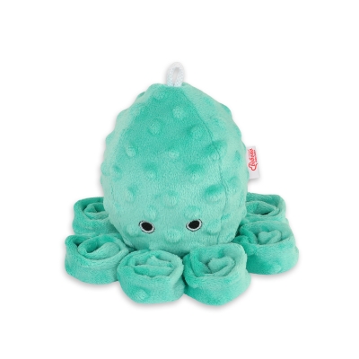 Pieuvre Câlins avec Hochet  Menthe