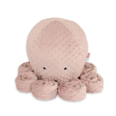 Pieuvre Câlins avec Hochet  Rose Poussiéreux