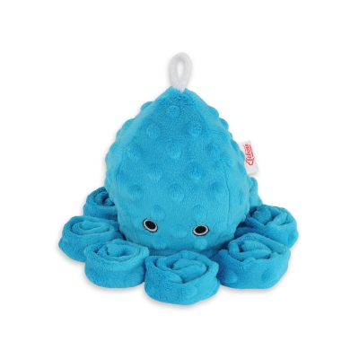 Pieuvre Câlins avec Hochet  Turquoise