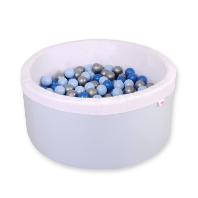 Piscine à Balles Minky 200pcs Bleu