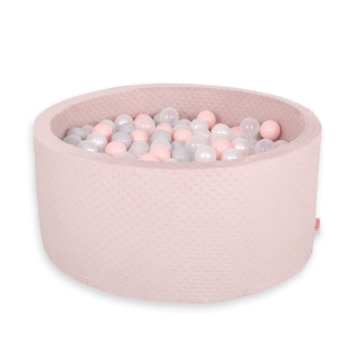 Piscine à balles Minky Rose Sale avec balles 200pcs