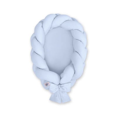Réducteur de Lit Bébé Transformable en Tour de Lit Bleu