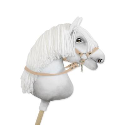 Rênes de Cheval Bâton Beige