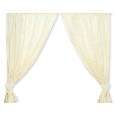 Rideaux de chambre d'enfant avec embrasses