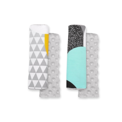Tampons Double Face pour Ceintures de Voitures Gris