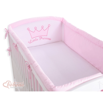 Tour de Lit Complet XXL pour Fille Rose