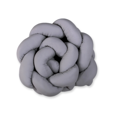Tour de Lit Bébé Tressé  OEKO-TEX Anthracite