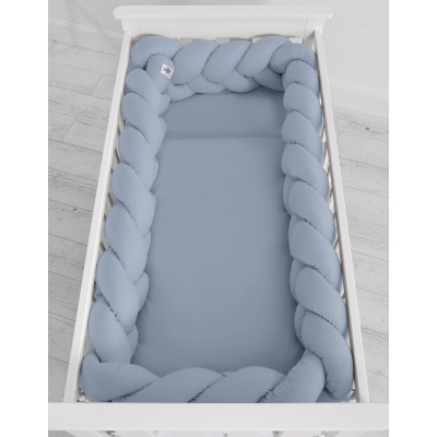 Bleu Pastel Tressé pour bébé
