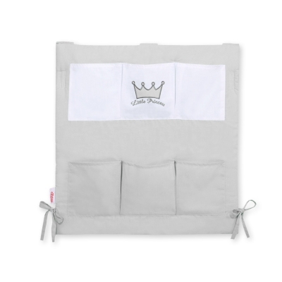 Vide Poche de Lit pour Bébé Gris Prince / Princess