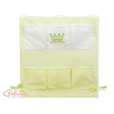 Vide Poche de Lit pour Bébé Vert Prince / Princess