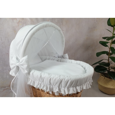 Habillage XXL premium pour berceau en osier Waldin®
