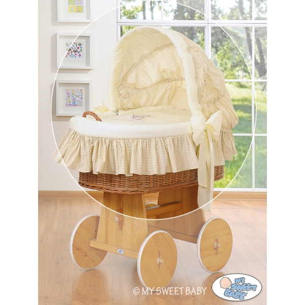 4 pcs Ensemble Linge pour Berceau de Bébé
