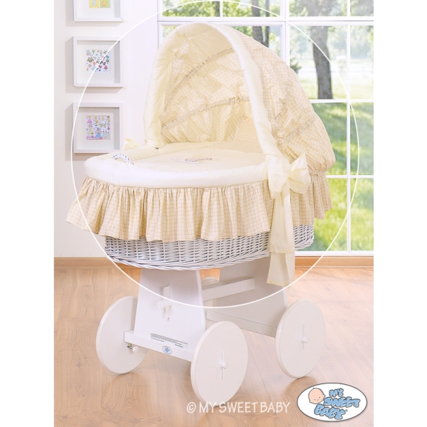 4 pcs Ensemble Linge pour Berceau de Bébé