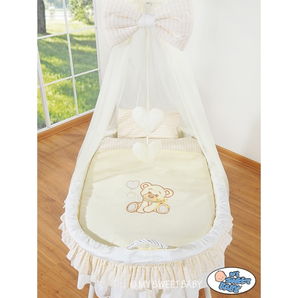 4 pcs Ensemble Linge pour Berceau de Bébé