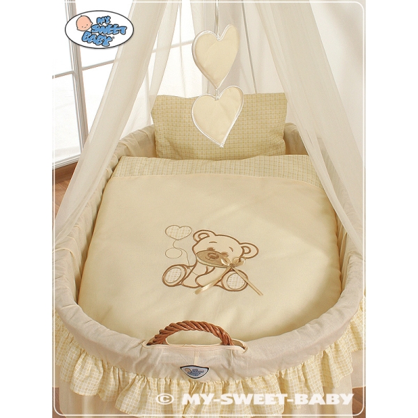 4 pcs Ensemble Linge pour Berceau de Bébé
