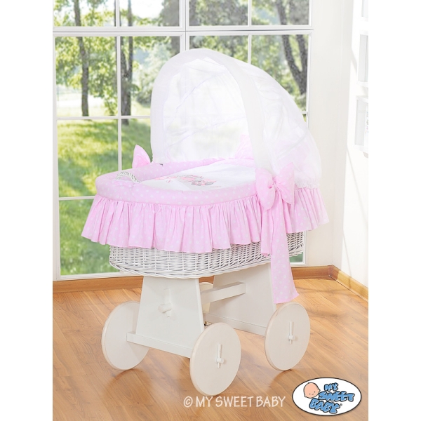 4 pcs Ensemble Linge pour Berceau de Bébé