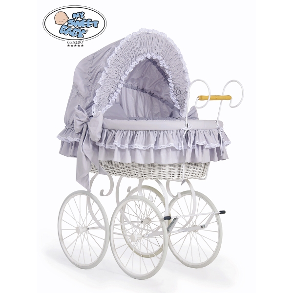 4 pcs Ensemble pour Berceau de Bébé Rétro Victoria