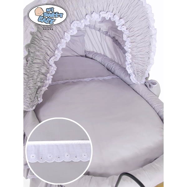 4 pcs Ensemble pour Berceau de Bébé Rétro Victoria