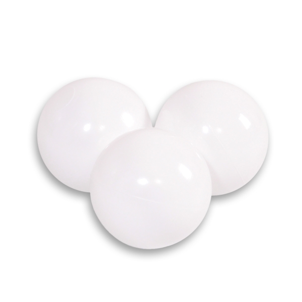 Balles pour Piscine à Balle 50 pcs Blanc