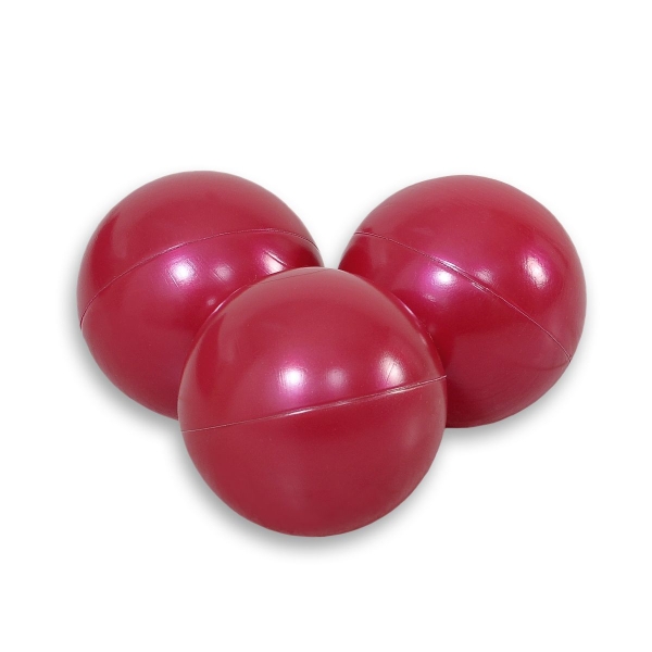 Balles pour Piscine à Balle 50 pcs Bordeaux