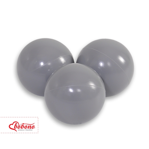 Balles pour Piscine à Balle 50 pcs Gris