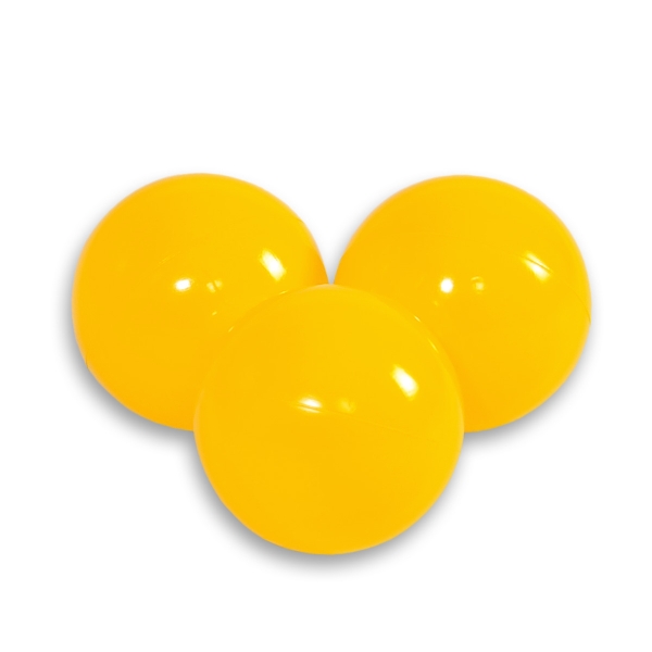 Balles pour Piscine à Balle 50 pcs Jaune