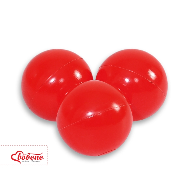 Balles pour Piscine à Balle 50 pcs Rouge