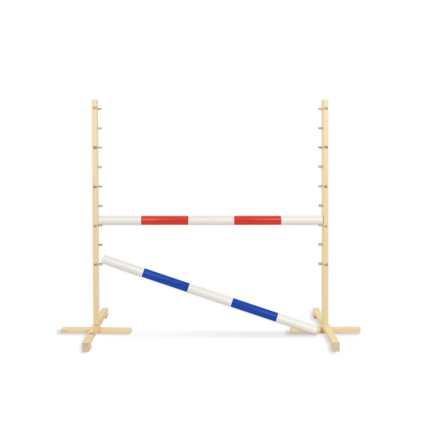 Barre d'obstacle HOBBY HORSE 120 Cm, 2x Barres Rouge
