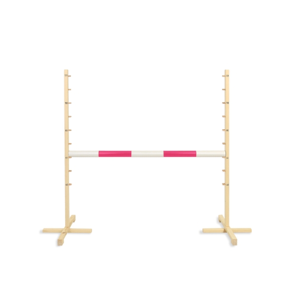 Barre d'obstacle HOBBY HORSE 120 cm Rose